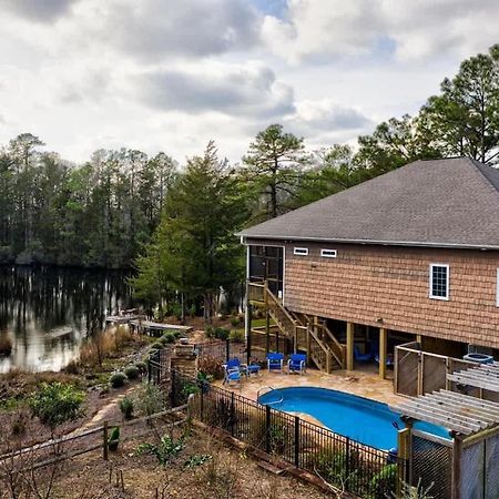 Heated Private Pool, Pond Views, Fishing, Mins To Carolina Beach Wilmington Ngoại thất bức ảnh